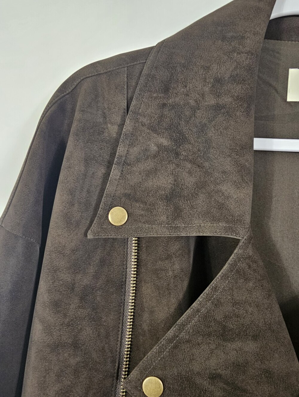 DISSH Oakland oversized jacket in chocolate size 6 - Picture 4 of 11